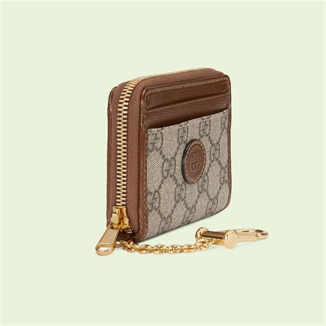 gucci key chain wallet|gucci wallet with coin pouch.